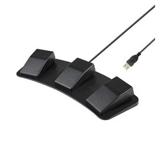 FS23-PM USB Triple Foot  Multifunctional Customize Foot Pedal Mechanical 9831