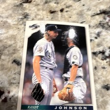 Pinnacle 1996 Score Randy Johnson #34 Seattle Mariners MLB Baseball Card