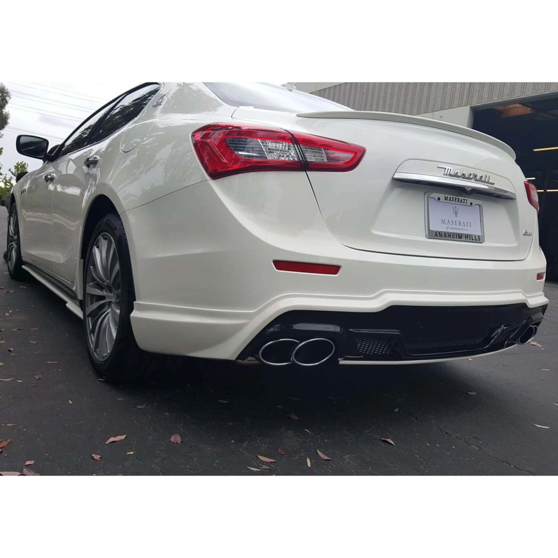 KBD 1 Piece Polyurethane Trunk Wing Spoiler for Ghibli Maserati 14-18 kbdpart_3