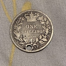 1834 British Silver Shilling of William IV