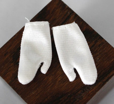 White Short Wrist Gloves Accessory Fashion Replacement fit Barbie Skipper Doll