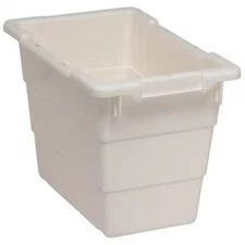 Quantum Storage Systems Tub1711-12Wt Cross Stack Storage Container, 5.5 Gal,