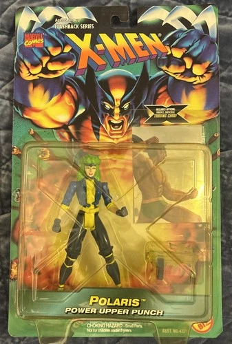 Marvel X-Men Polaris 1996 Flashback Series 5" Vintage Action Figure Toy Biz New