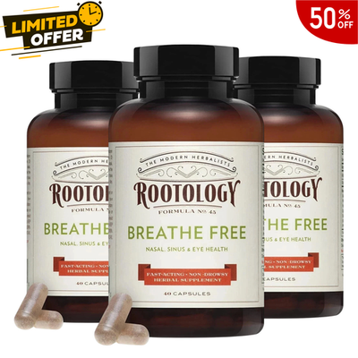 #ad #ad Rootology Breathe Free Natural Nasal amp; Sinus Relief Fast Acting 3 Packs $35.95