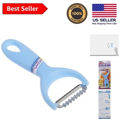 Pro Slice Peeler - Zigzag Stainless Steel Blade for Effortless Fruit Salad Prep