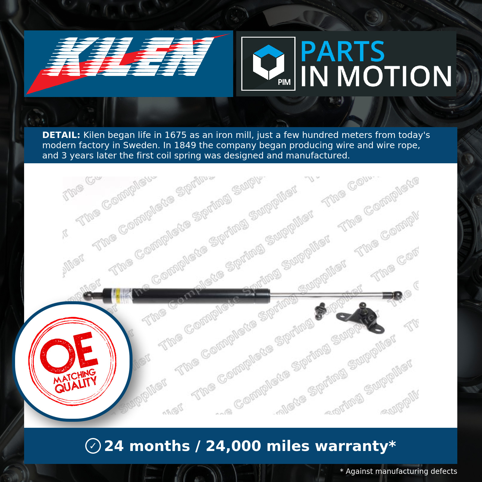 Boot Gas Strut fits HONDA JAZZ Mk3 1.4 Left 2008 on L13Z1 Spring Lift Tailgate