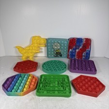 Sensory Toy Fidget Toy Pop It Lot of 9 For Kids  Adults