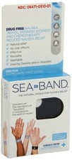 5 Pack Sea Band The Original Wristband Adults For Nausea Relief 1 Pair Each