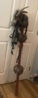 Foy’s Goat Skull Warrior/Witch Doctor Staff ~56” tall - Halloween Prop — photo 1