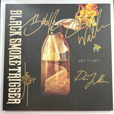 Black Smoke Trigger   Set It Off - New Zealand Wireworld Studio LP + PIC SIGNED!