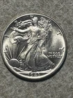 1943 Walking Liberty Half Dollar BU  Very Sharp Mint Condition