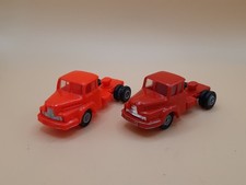 JOUET ANCIEN MICRO NOREV LOT 2 CAMIONS TRACTEUR UNIC 1/86
