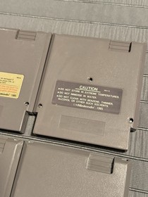 Vintage Nintendo NES Video Games Lot! Roger Rabbit/Dragon Warrior + More