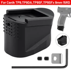 Weighted Mag Base Plate +0 Pinky Rest fits Canik TP9 TP9SF TP9SFx 15RD