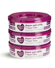 Parent s Choice Diaper Pail Refills 7-Layer Film Pack Of 3