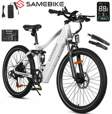 Samebike XD26-II 26 inch Electric Bicycle 250W 48V 15Ah Mountain E-bike 110KM UK