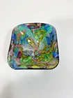 VTG Murano Art Glass Tutti-Fruitti Bowl Multicolor Italy