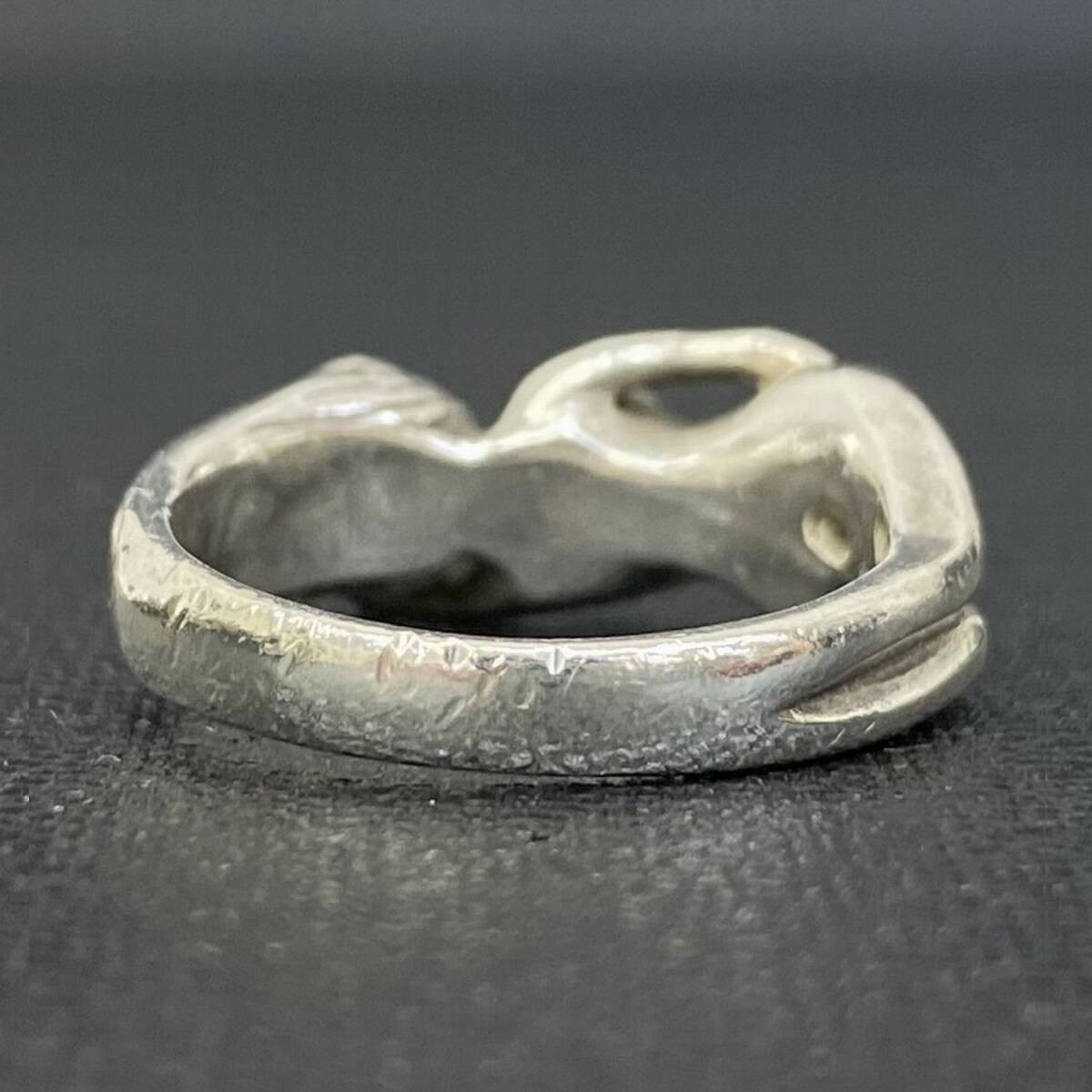 WACKO MARIA NUDE RING SILVER RUBY 11号 WACKO MARIA Nude Girl Ring Silver 925 Ruby Size 11 Pendant
