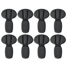 4 Pairs Back of Heel Cushion Pads Adhesive Heel Grips Inserts for Loose Shoes