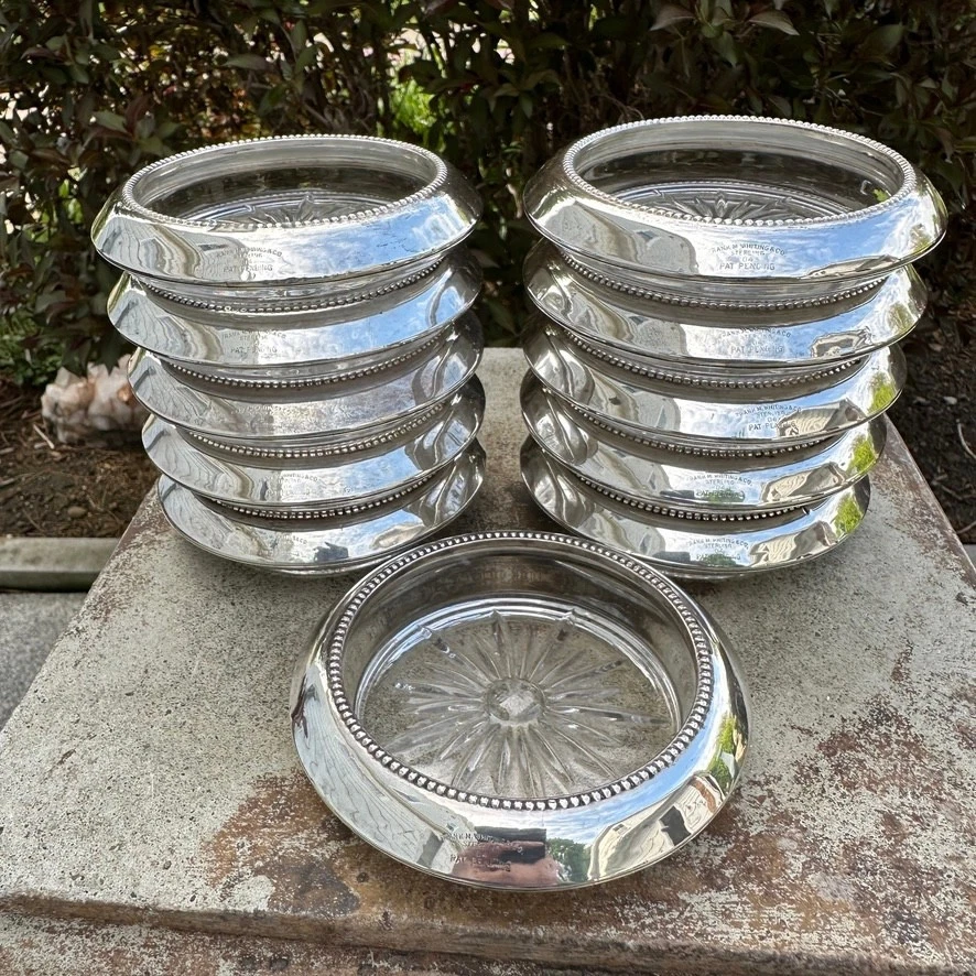 Frank M. Whiting 1900-1940 Antique US Sterling Silver Dishes