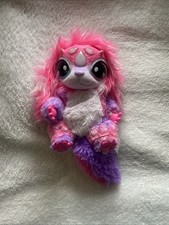 Magic Mixies Interactive Pink Mixie Plush Lights  Sounds 7" Doll