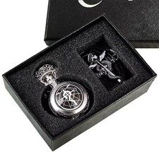 Fullmetal Alchemist Pocket Watch Birthday Gift Student Party Boy Jewelry Cosplay