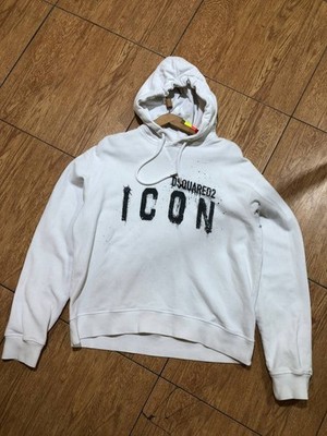 Dsquared2 Hoodie Pullover DSQ2 Logo Damen Größe M