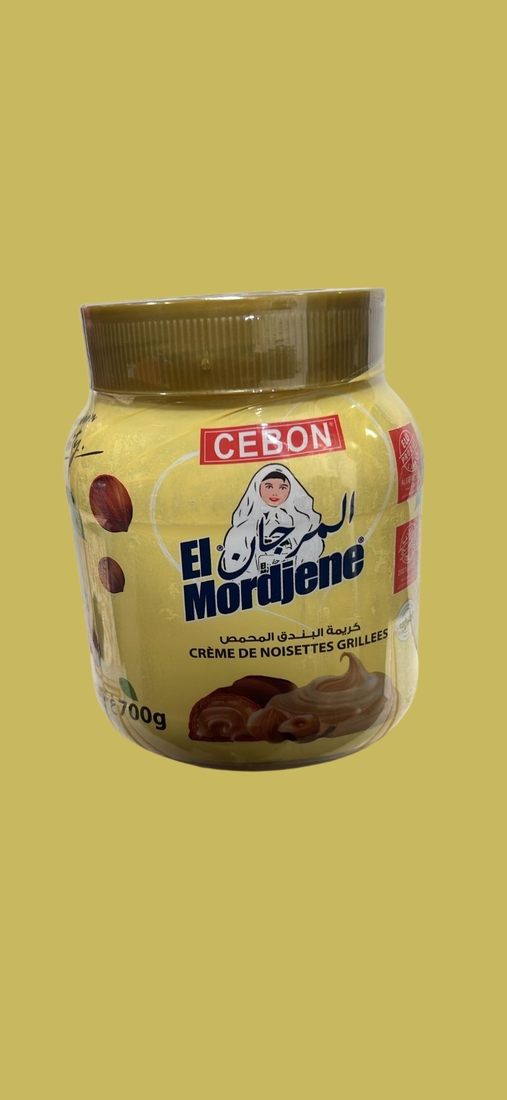 El Mordjene Roasted Hazelnut 700G ✅( SAME DAY SHIPPING )