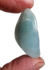 Aquamarine Crystal Polished Face Rough 7.3 grams.