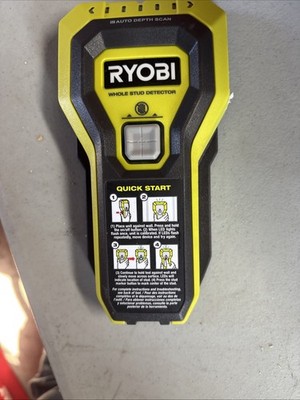 RYOBI ESF5002 Whole Stud Finder Auto Depth Scan Tech Hand-Held Multiple LED A21