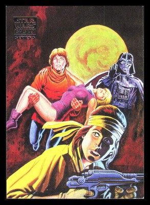 2010 Topps Star Wars Galaxy Series 5 #564 Vive Le Jedi