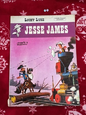 Lucky Luke: Lucky Luke 4/Jesse James, Morris 1982 Graphic Novel Original