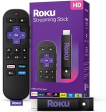 Roku® Streaming Stick™ 2025 – HD Roku Streaming Device for TV with Voice Remote.