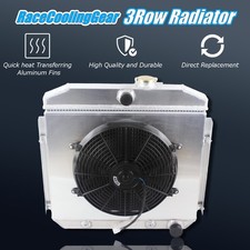 Aluminum Radiatorshroudfan For 1955-1957 1956 Chevy Bel Air Nomad 150 210 V8 Aluminum Radiatorshroudfan For 1955-1957 1956 Chevy Bel Air Nomad 150 210 V8