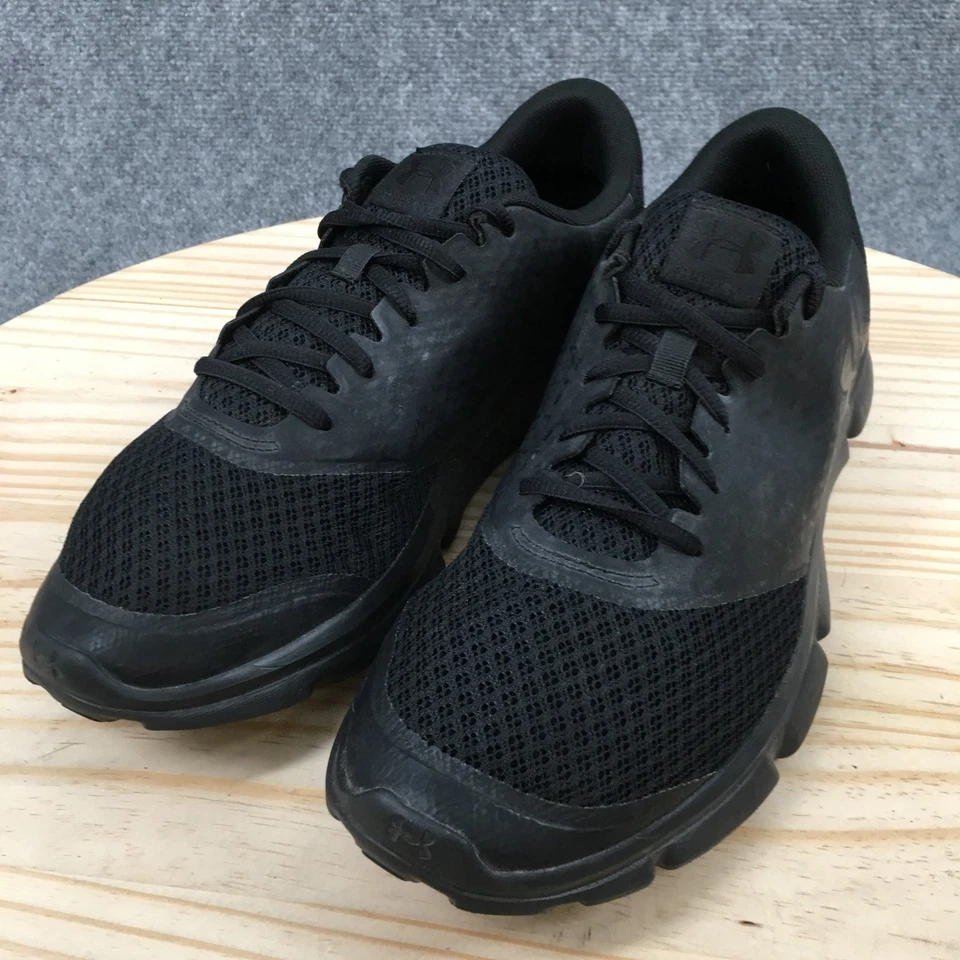 Under Armour Sneakers Mens 12 Micro G Speed Swift 2 Running Black 1285683-005 - Image 3 of 4