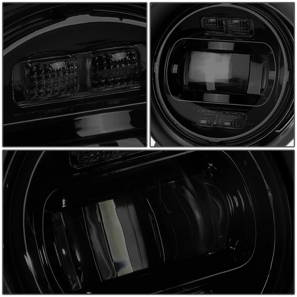 适用于 07-14 丰田 TUNDRA 烟熏镜片 LED 项目雾灯灯带挡板+开关 — 第 4/4 张图片