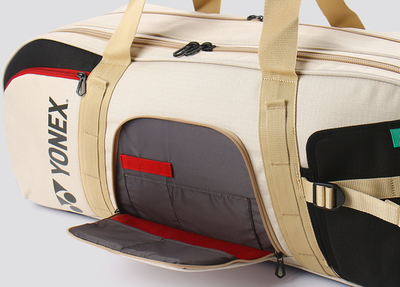 YONEX 2026 Gearlogic World Coll. Badminton Bag Tennis Racket Beige