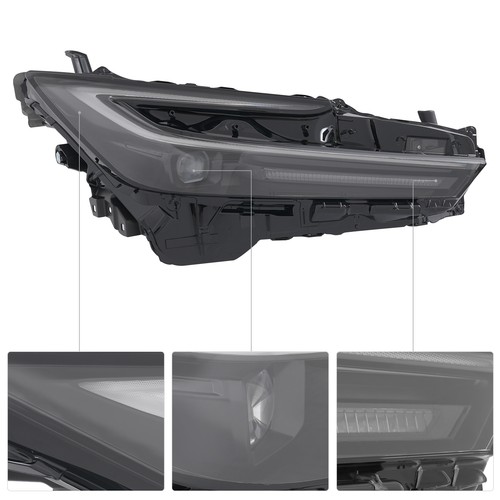 Right Passenger Side Headlight For 2023-2024 Toyota Prius LED Headlight RH