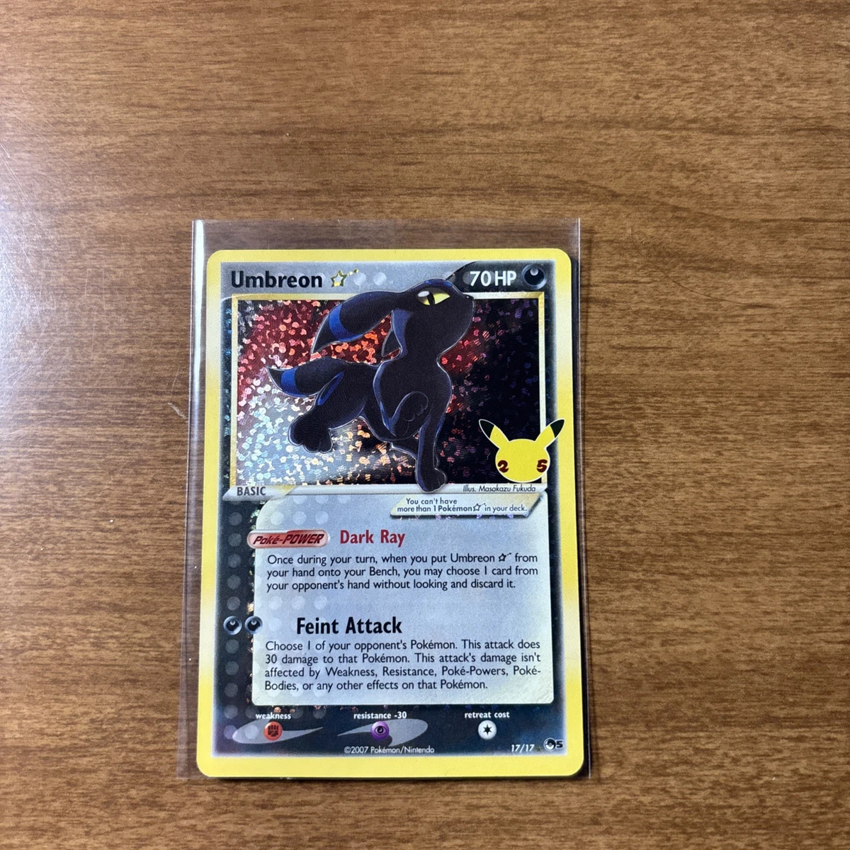 Umbreon Star 17/17 Celebrations: Classic Collection for sale | eBay