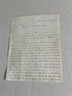 CIVIL WAR LETTER GEN. C R LOWELL IN 1861 KIA 1864 CEDAR CREEK BVT BRIG GENERAL
