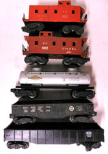 Lionel Post War Rolling Stock Model Train Lot