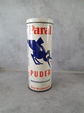 Vintage Blechdose PARAL PUDER gegen Ungeziefer 50er 60er