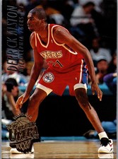 1994-95 Ultra #308 Derrick Alston RC Rookie Card. rookie card picture