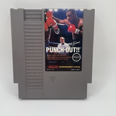 Mike Tyson's Punch-Out Nintendo Entertainment System (NES) Game Cartridge