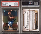 Paul Skenes Signed 2023 Bowman Draft Chrome Prospect Rookie Auto #BDC14 PSA 8