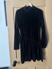 ASOS Black Whimsigoth Dress Gothic Vampire Christmas Party Dark Academia Witchy