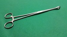 3 O.R PREMIUM GRADE SPONG HOLDING FORCEPS 9.5'' STR SERRATED GYNO SURGICAL