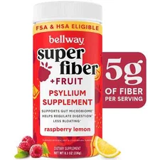 BELLWAY SUPER FIBER FRUIT PSYLLIUM SUPPLEMENT