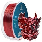 Geeetech Silk PLA Drukarka 3D Filament 1kg 1,75 mm Jedwab Czarno-czerwony Mieszany kolor