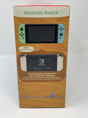 Nintendo Switch HAC-001 Animal Crossing New Horizon Special